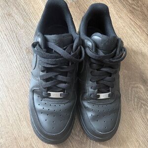 Nike Men's Black Air Force 1